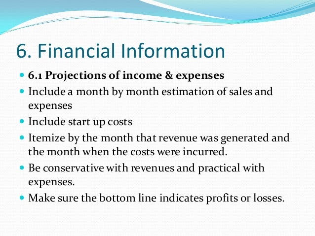 financial considerations synonym financial plan for startup business example